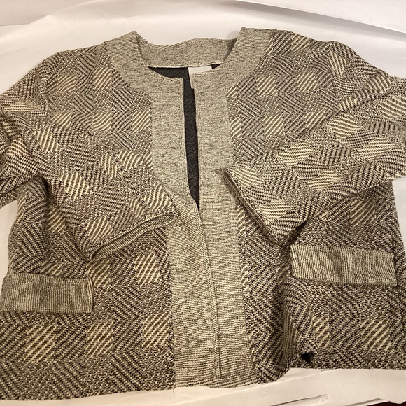 Vintage Weekenders made in Canada Women’s open cardigan sweater size medium - Picture 6 of 9